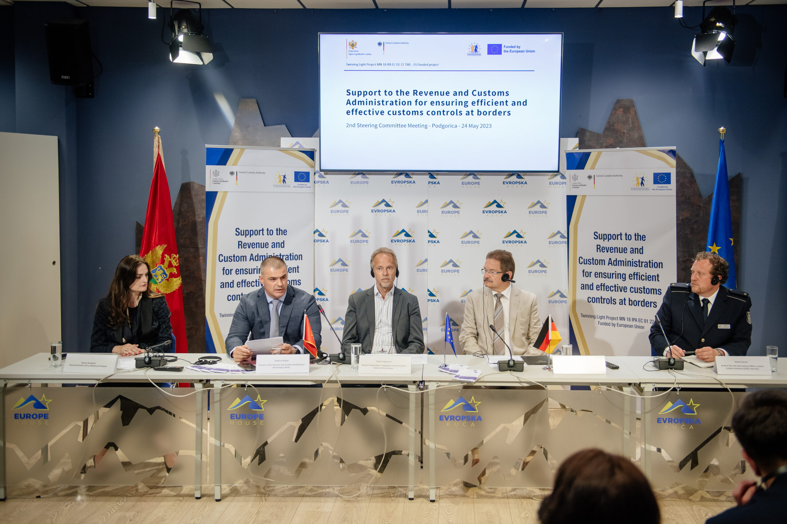 Abschlusskonferenz des EU-Twinning-Light Projekts „Unterstützung der Steuer- und Zollverwaltung zur Gewährleistung effizienter und wirksamer Zollkontrollen an den Grenzen“